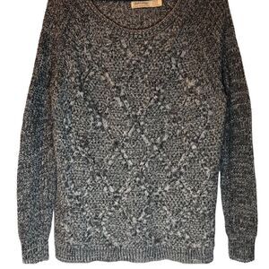 FADED GLORY Large Tweed Sweater
